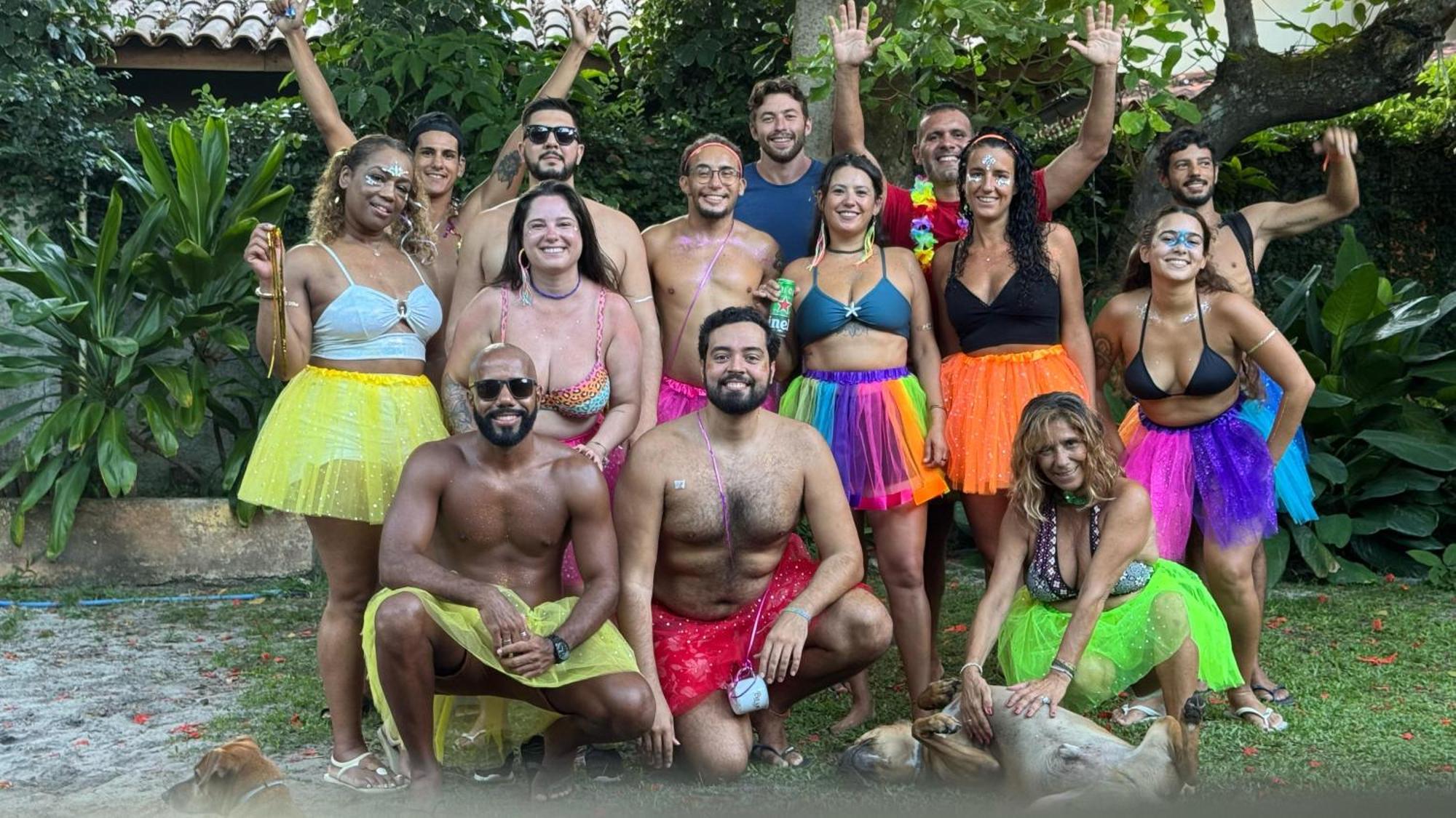 Oxe Uai Hostel Porto Seguro Bagian luar foto